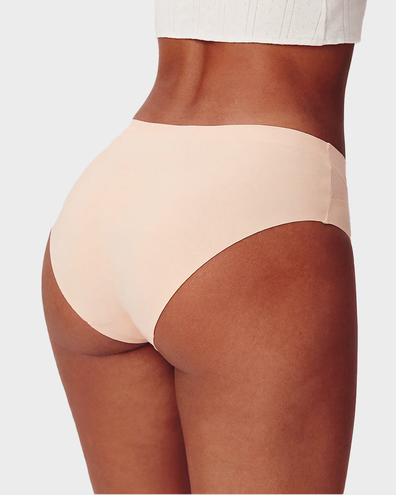 Seamless Mesh Cutout Knickers 5-Pack - FirmaBreeze