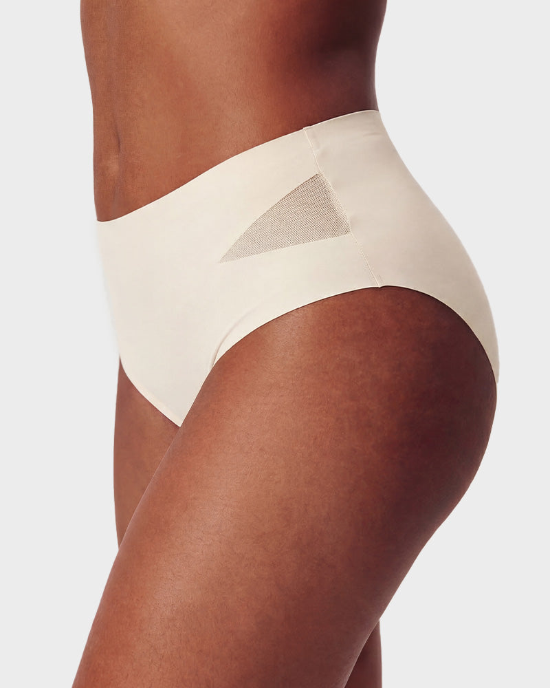 Seamless Mesh Cutout Knickers 5-Pack - FirmaBreeze