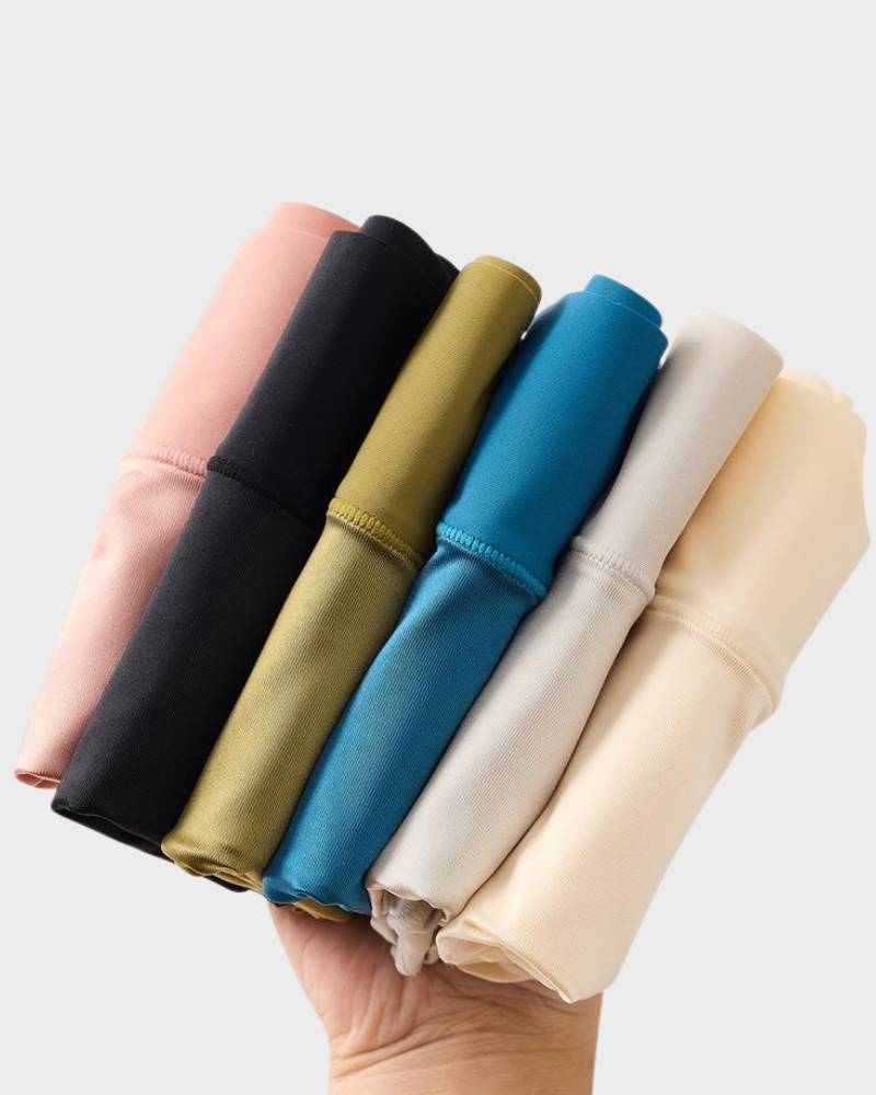 Silky High-Waist Seamless Briefs 6-Pack - FirmaSmooth