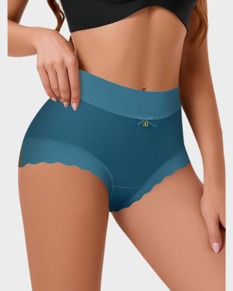 Silky High-Waist Seamless Briefs 6-Pack - FirmaSmooth