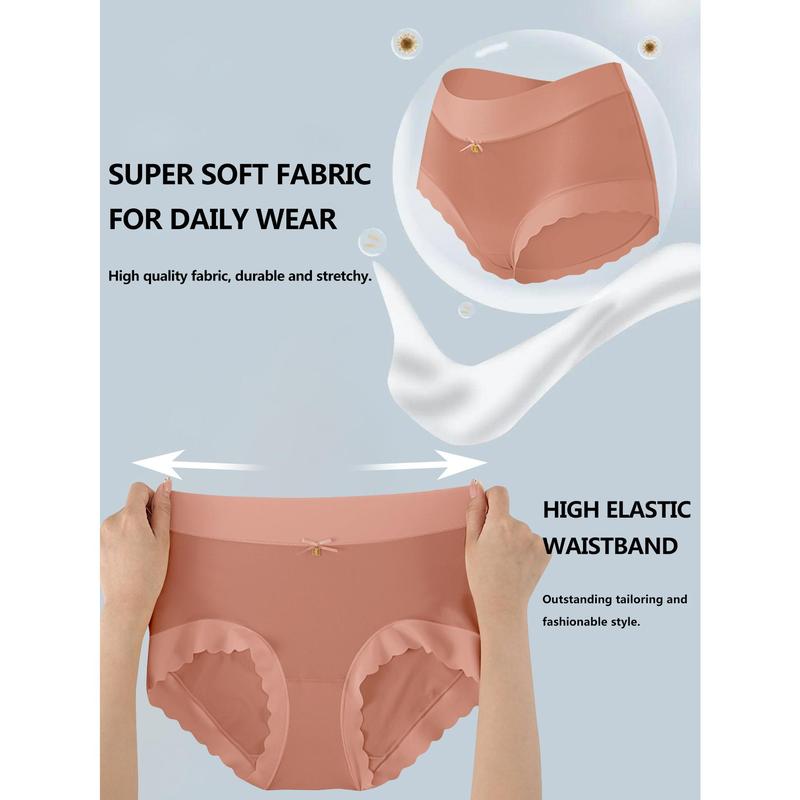Silky High-Waist Seamless Briefs 6-Pack - FirmaSmooth