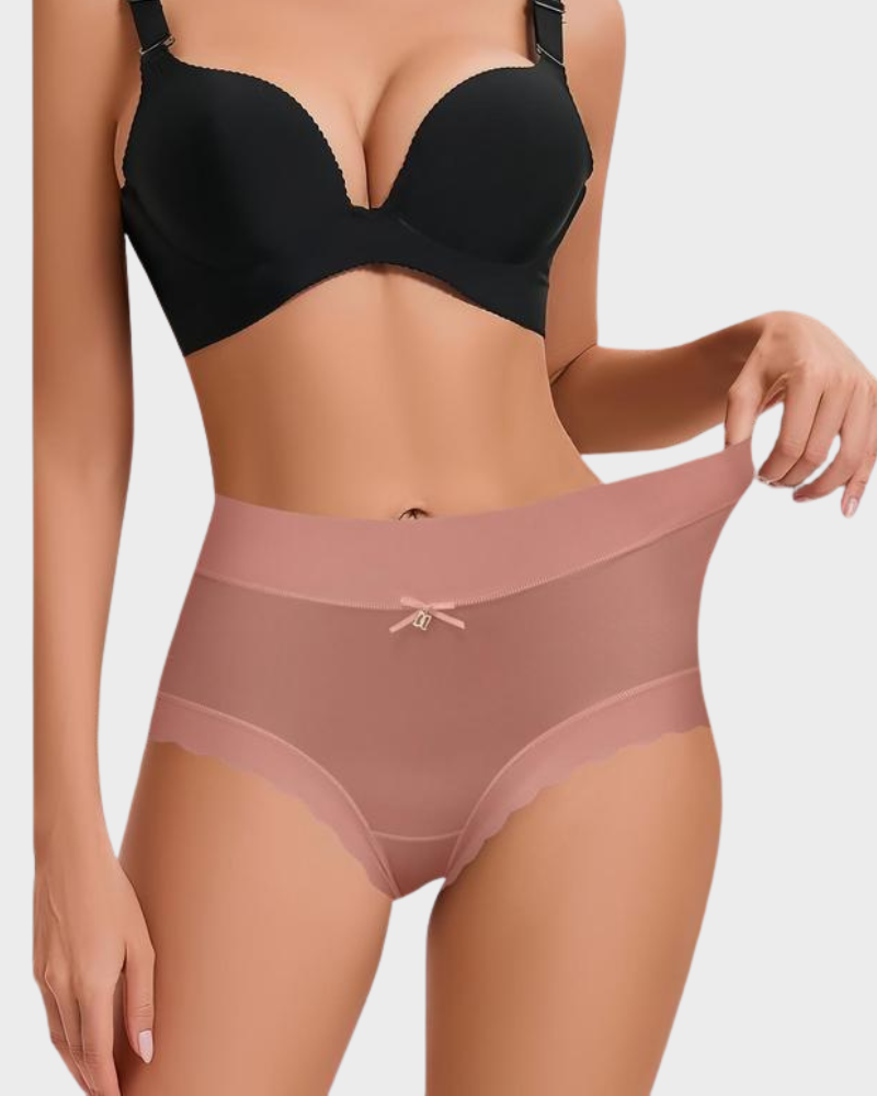 Silky High-Waist Seamless Briefs 6-Pack - FirmaSmooth