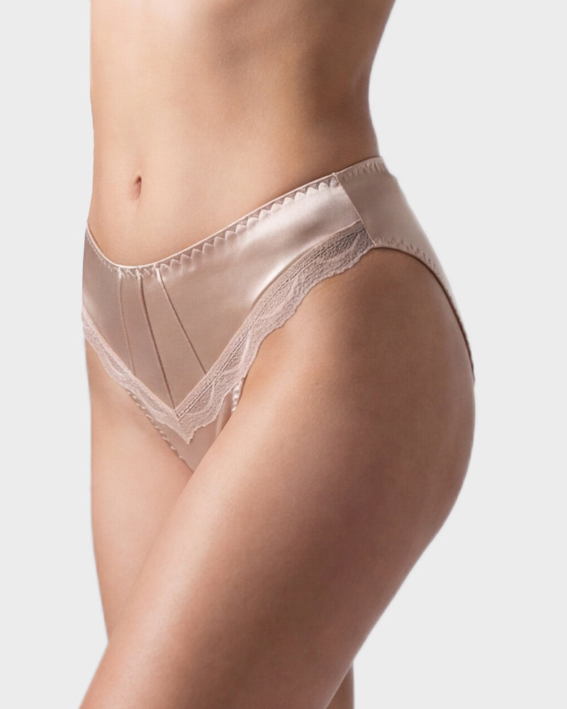 Silky Lace Seamless Bikini Underwear 5-Pack - FirmaLace