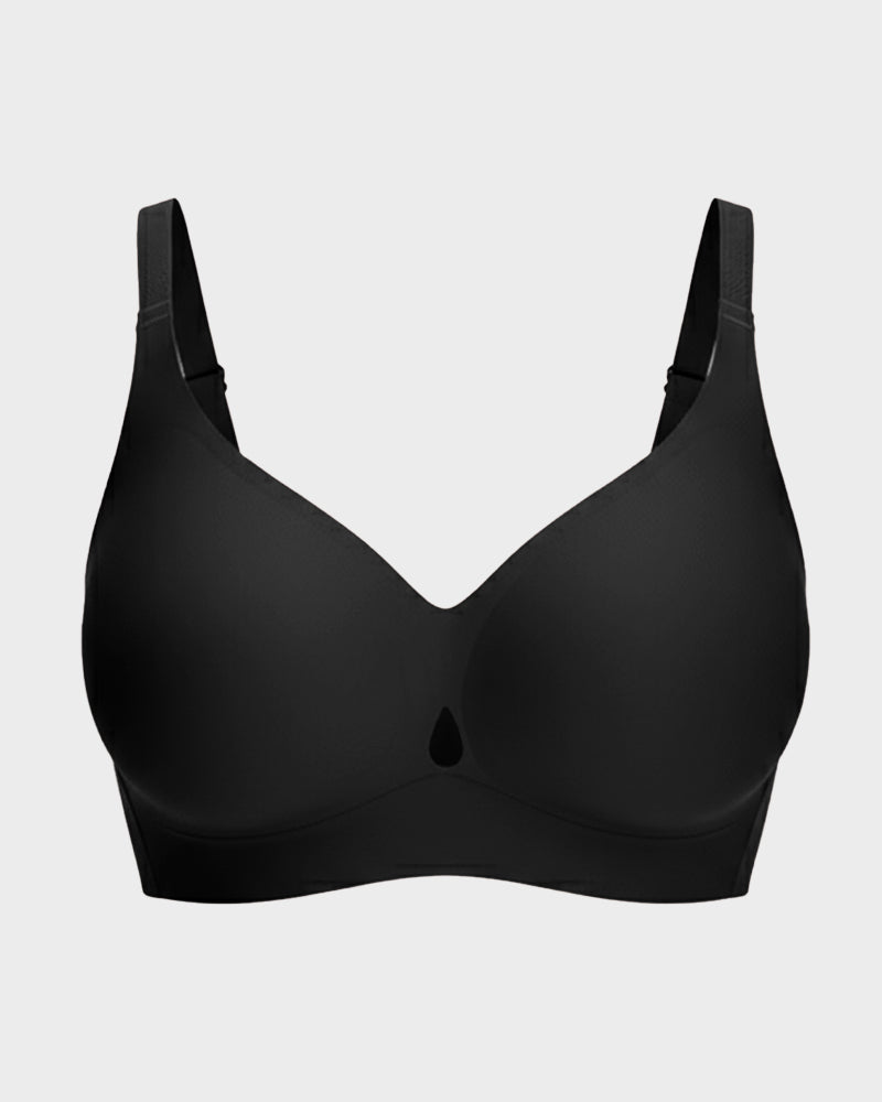 Teardrop Cutout Wireless Support Bra - FirmaLift