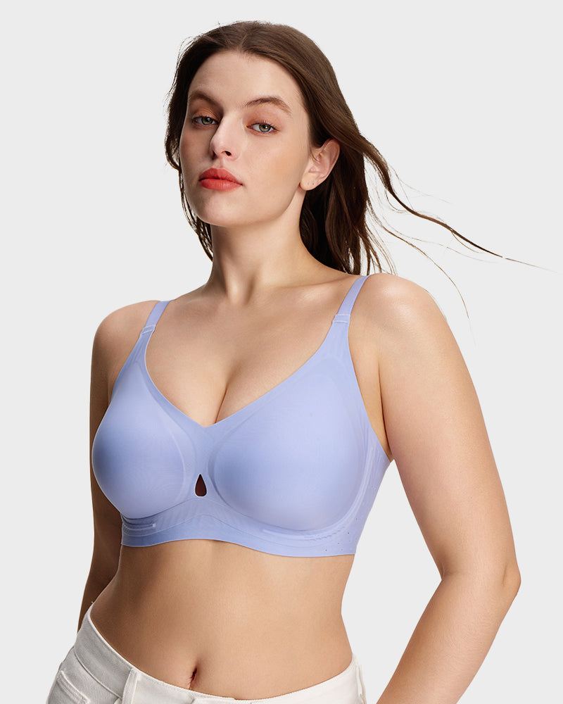 Teardrop Cutout Wireless Support Bra - FirmaLift