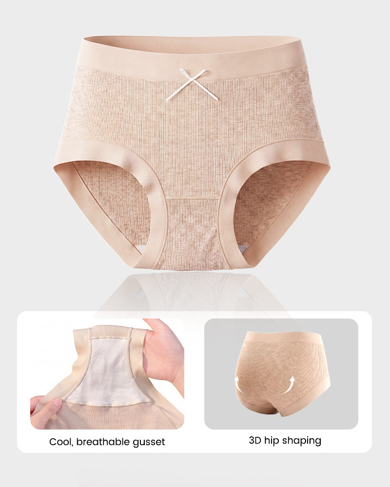 Breathable Cotton Briefs 5-Pack - FirmaSoft