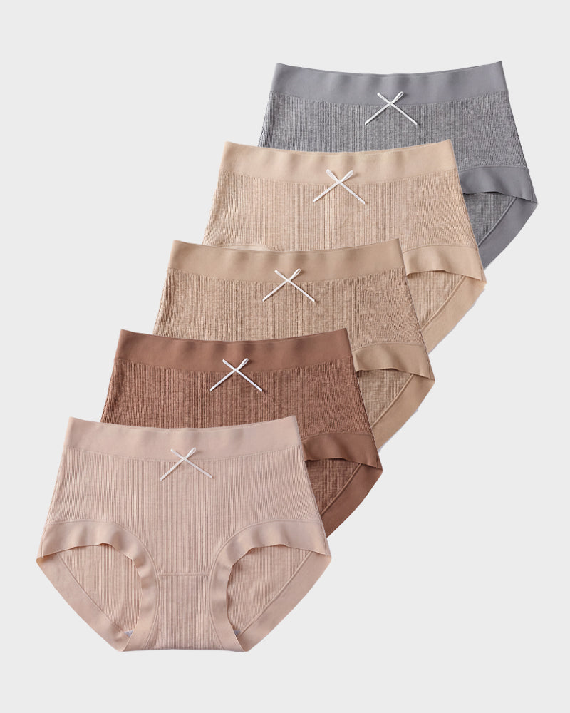 Breathable Cotton Briefs 5-Pack - FirmaSoft