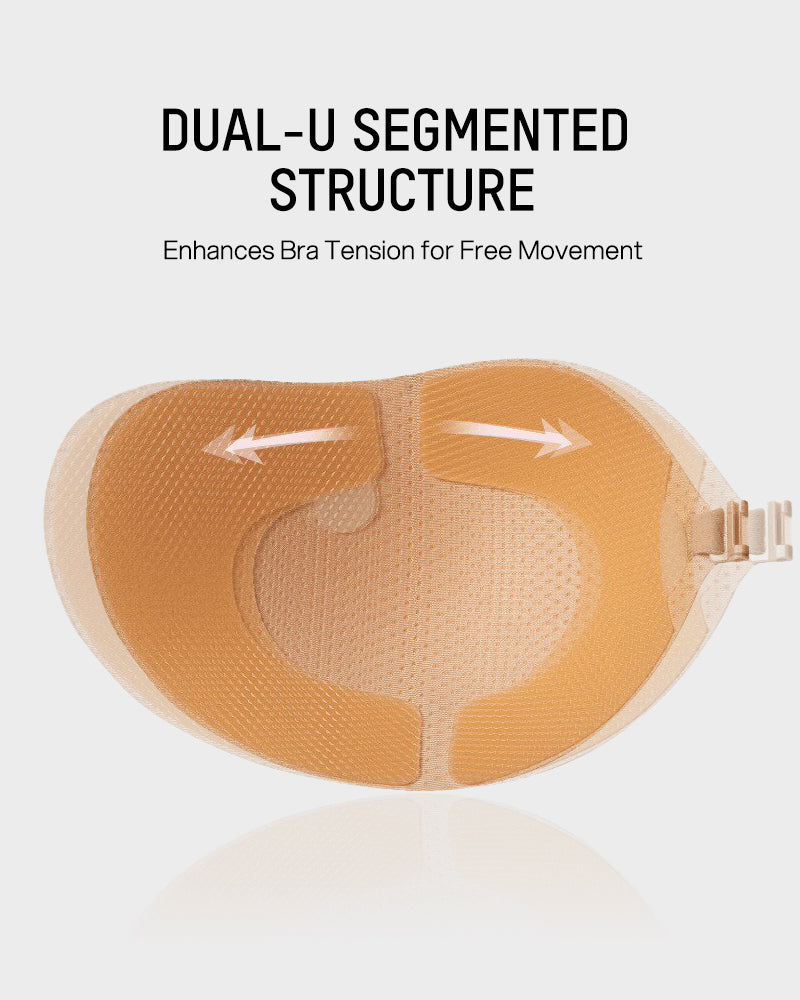 Stick-On Push-Up Adhesive Bra 2-Pack - FirmaHold