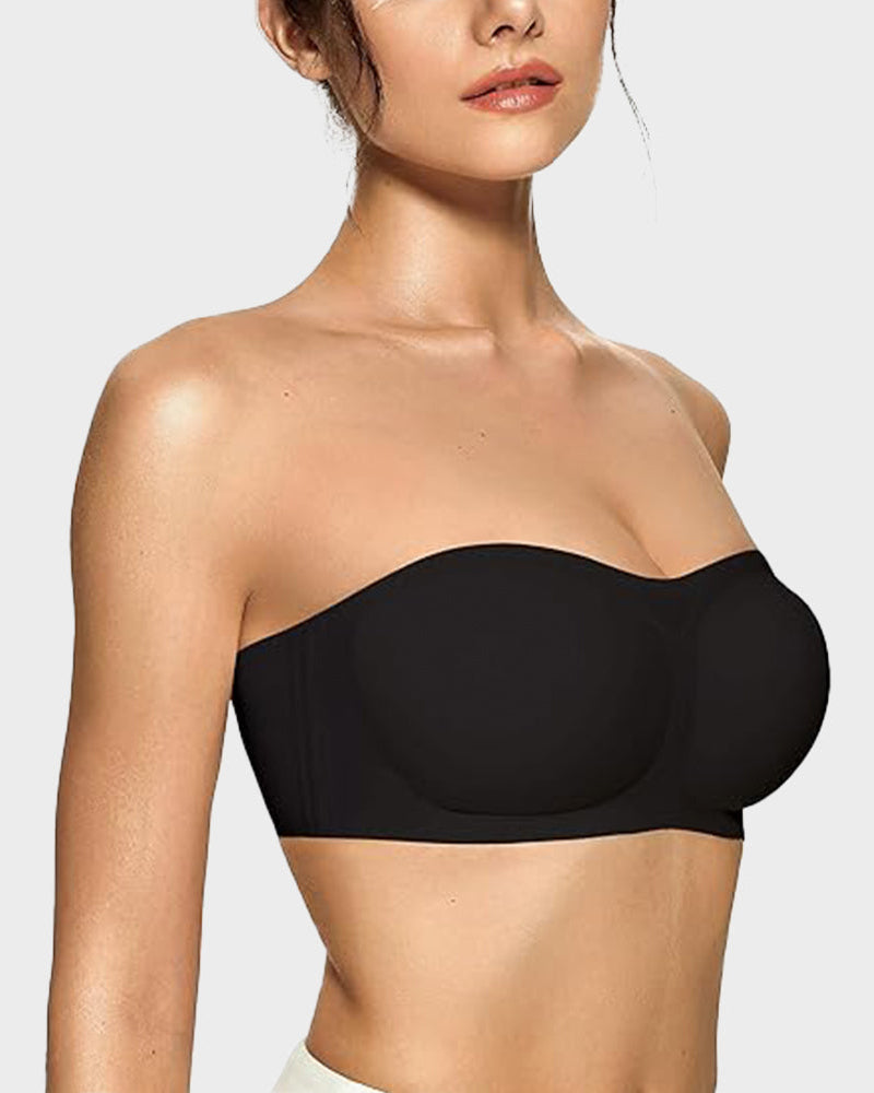 Strapless Wireless Padded Bandeau Bra - FirmaHold
