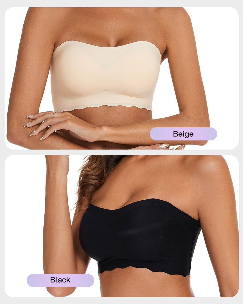 Strapless Invisible Push-Up Bra - FirmaHold