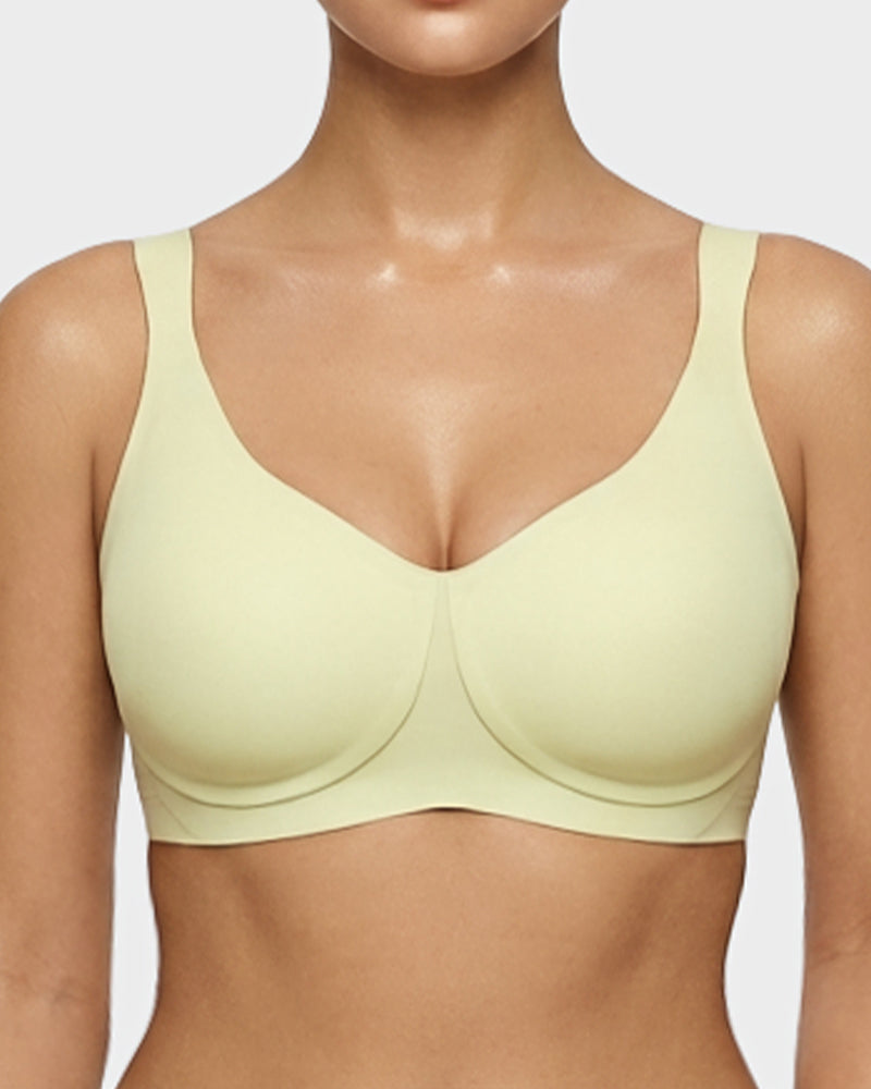 Teardrop Wireless Minimizer Bra with Full Coverage - FirmaSmooth