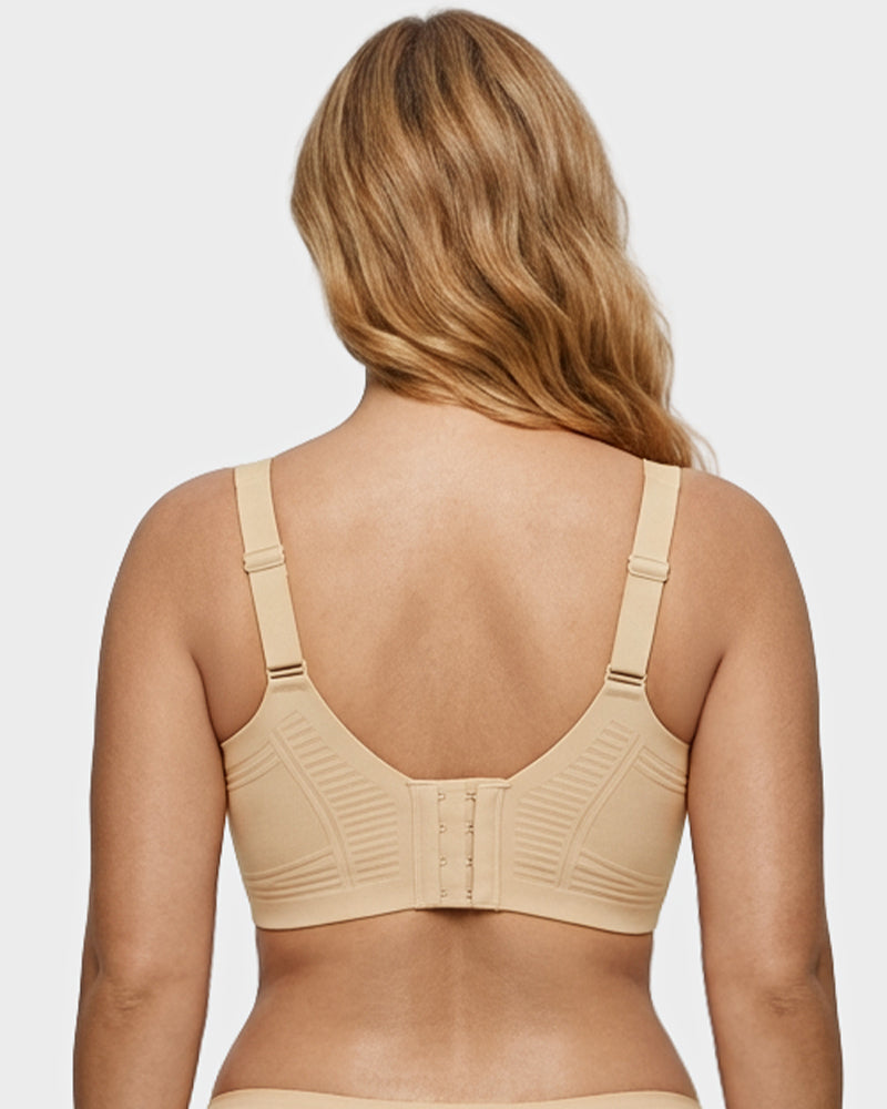 Teardrop Wireless Minimizer Bra with Full Coverage - FirmaSmooth