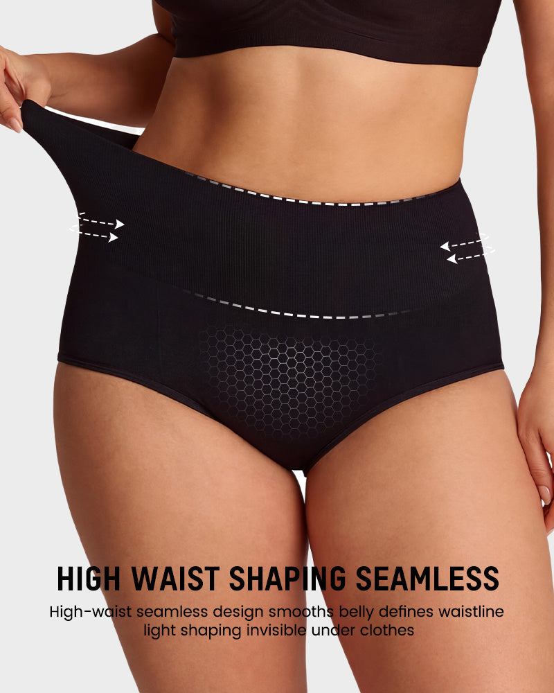 Invisible Seamless Tummy Control Knickers 3-Pack - FirmaControl