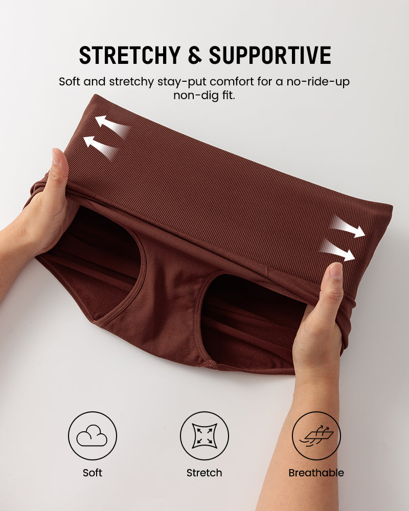 Invisible Seamless Tummy Control Knickers 3-Pack - FirmaControl