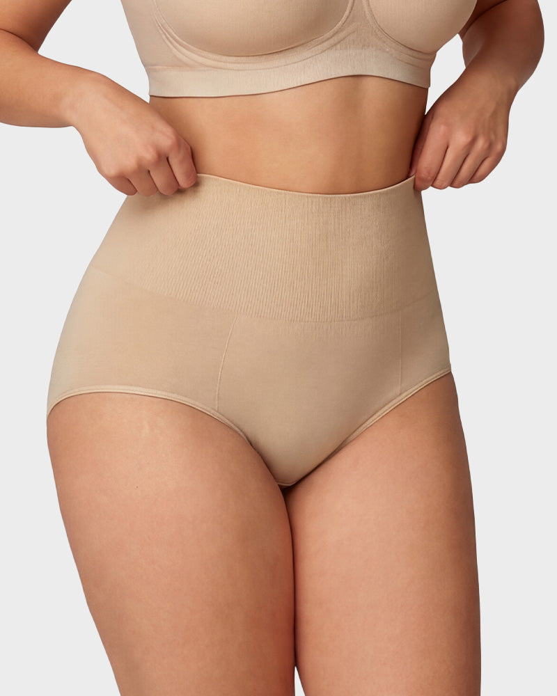 Invisible Seamless Tummy Control Knickers 3-Pack - FirmaControl