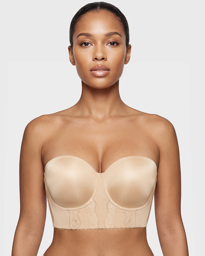 Low Back Strapless Bra - FirmaHold