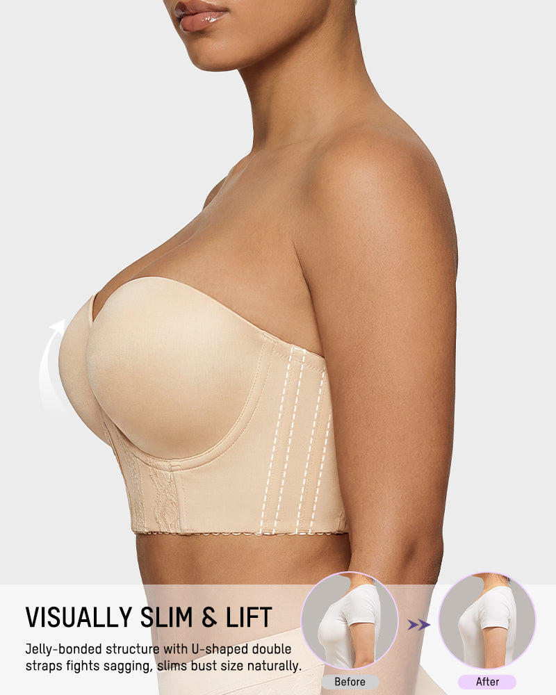 Low Back Strapless Bra - FirmaHold