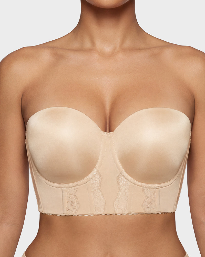 Low Back Strapless Bra - FirmaHold