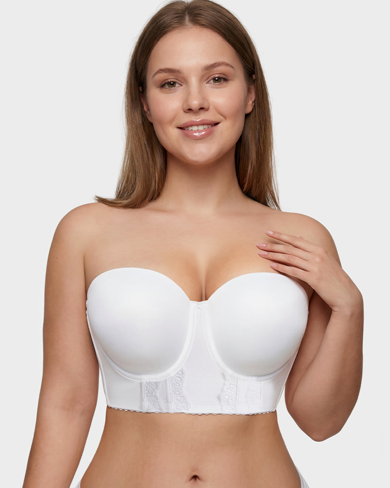 Low Back Strapless Bra - FirmaHold