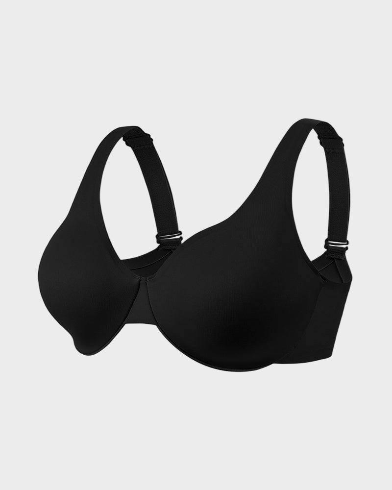 Adjustable Underwire Deep V-Neck Bra - FirmaLift