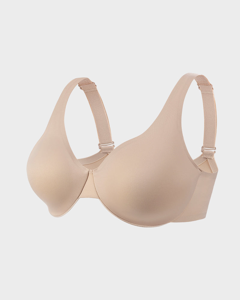 Adjustable Underwire Deep V-Neck Bra - FirmaLift