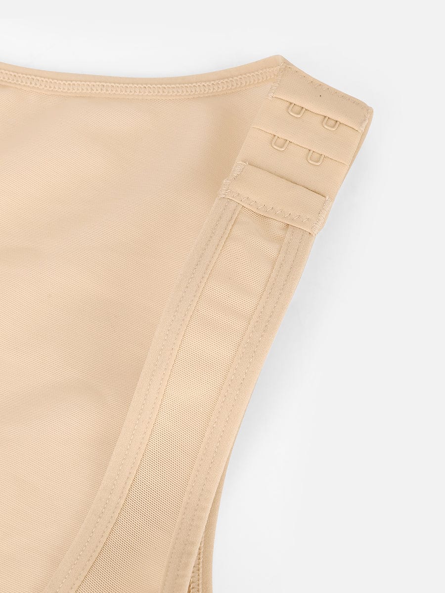 Post Surgery Full Body Shapewear with U-Shaped Chest Support and Waist Control - FirmaActive