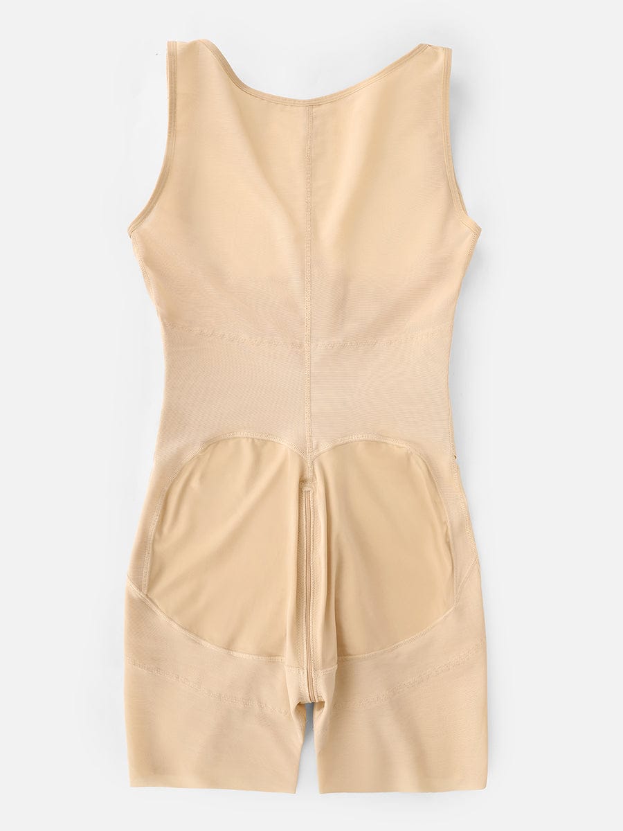 Post Surgery Full Body Shapewear with U-Shaped Chest Support and Waist Control - FirmaActive