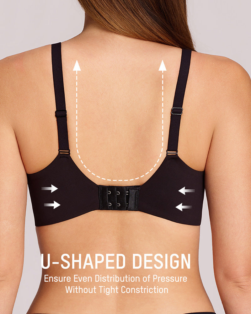 Wireless Deep-V Invisible Lift Bra - FirmaLift