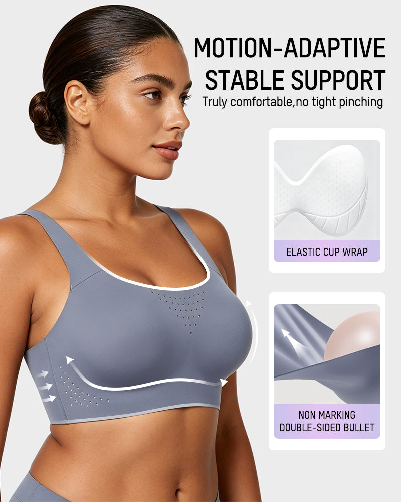 Wireless Ventilated Sports Bra - FirmaActive