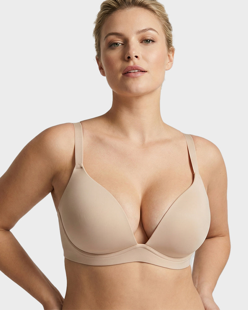 Wireless Deep-V Invisible Lift Bra - FirmaLift