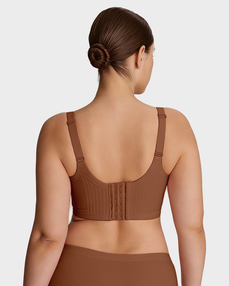 Wireless V-Neck Back & Side Smoothing Bra - FirmaSmooth