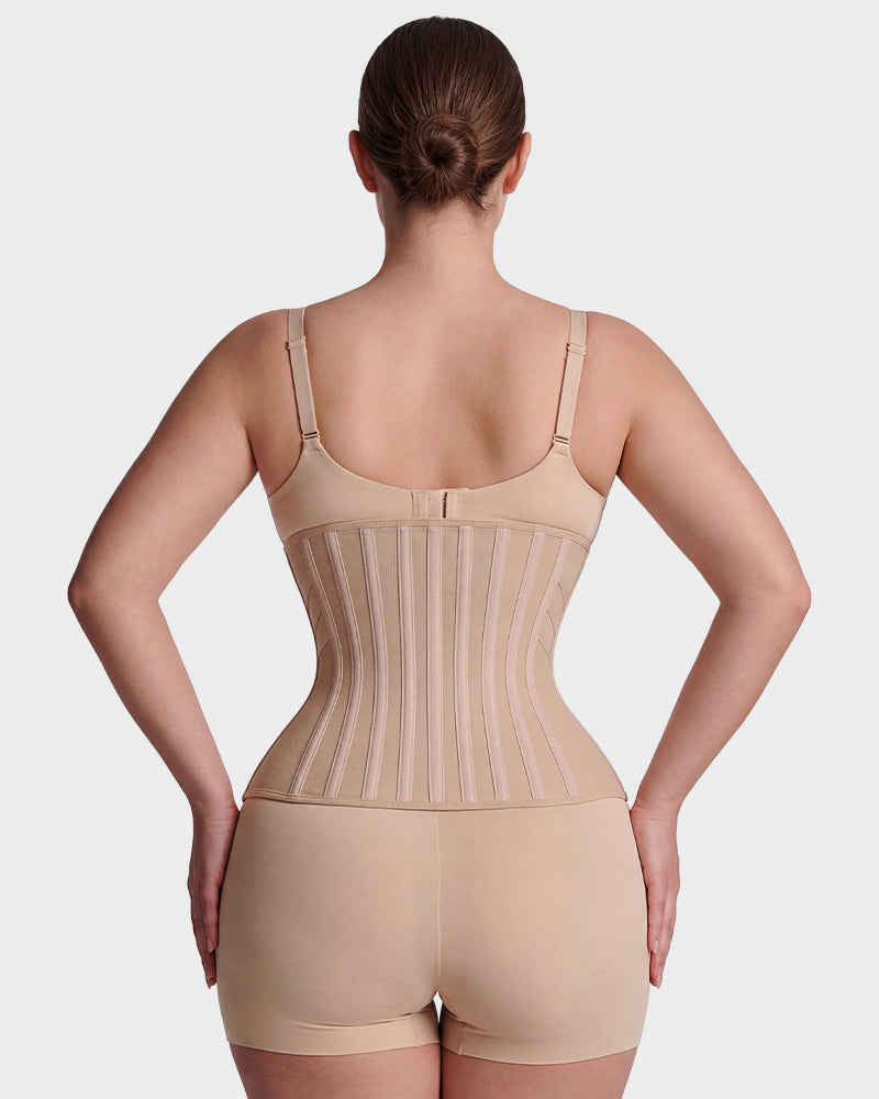 Steel-Boned Hourglass Waist Trainer - FirmaControl