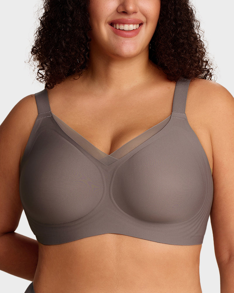 Women’s Wireless V-Mesh Support Bralette - FirmaBreeze