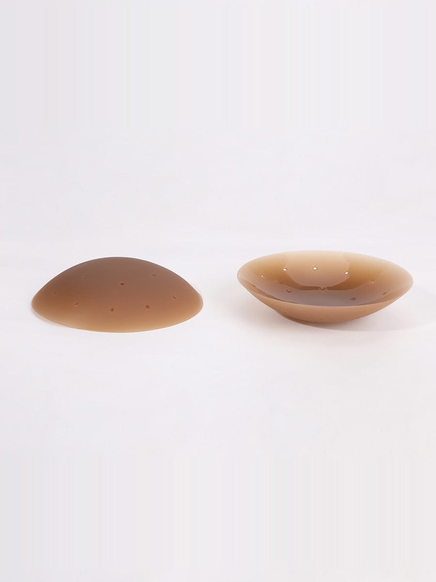 No-Show Adhesive Reusable Silicone Nipple Covers for Strapless Dress - FirmaActive
