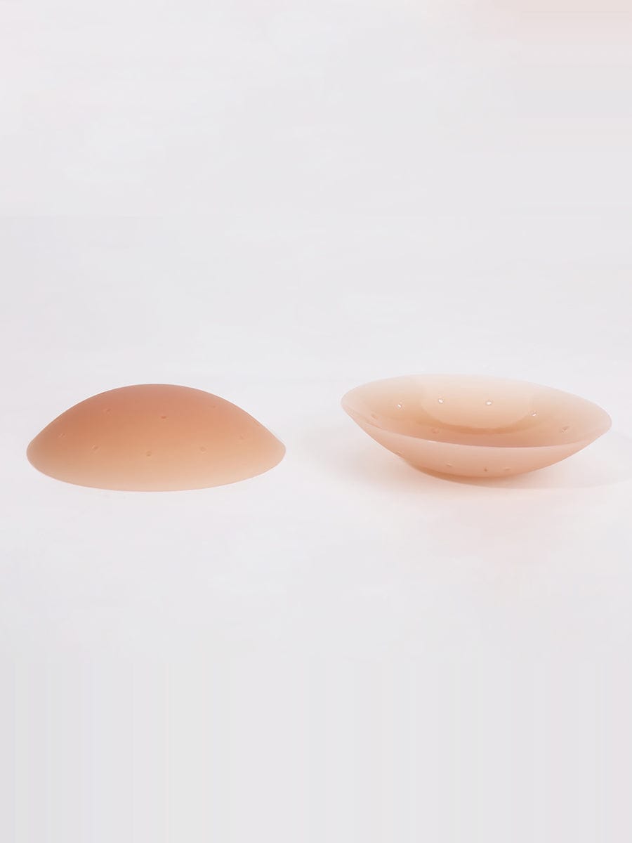 No-Show Adhesive Reusable Silicone Nipple Covers for Strapless Dress - FirmaActive