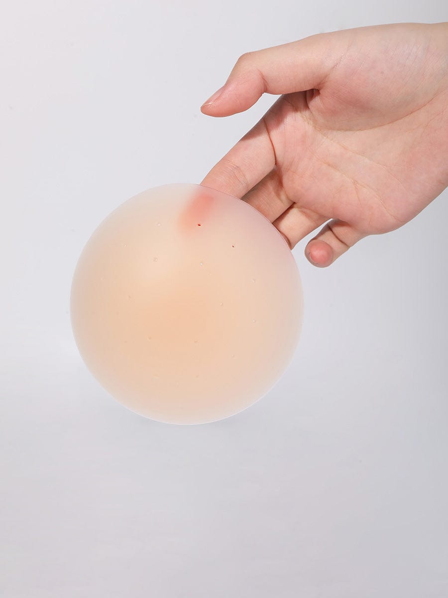 No-Show Adhesive Reusable Silicone Nipple Covers for Strapless Dress - FirmaActive