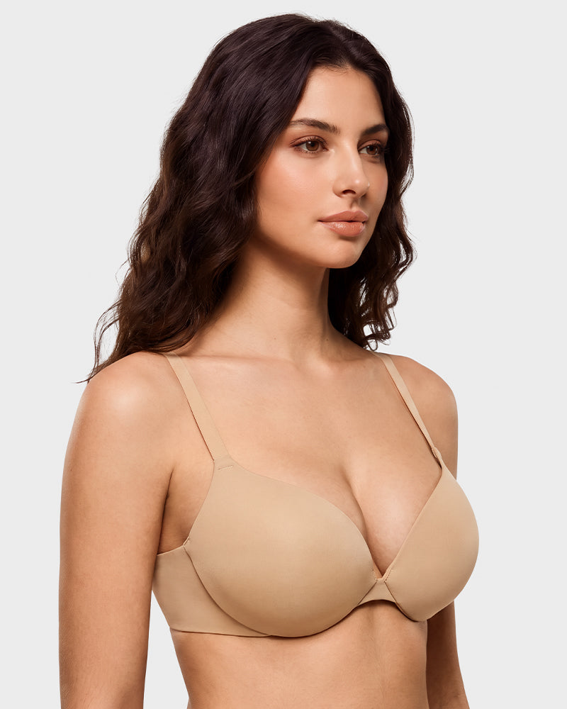 Teardrop Push-Up Underwire T-Shirt Bra - FirmaLift
