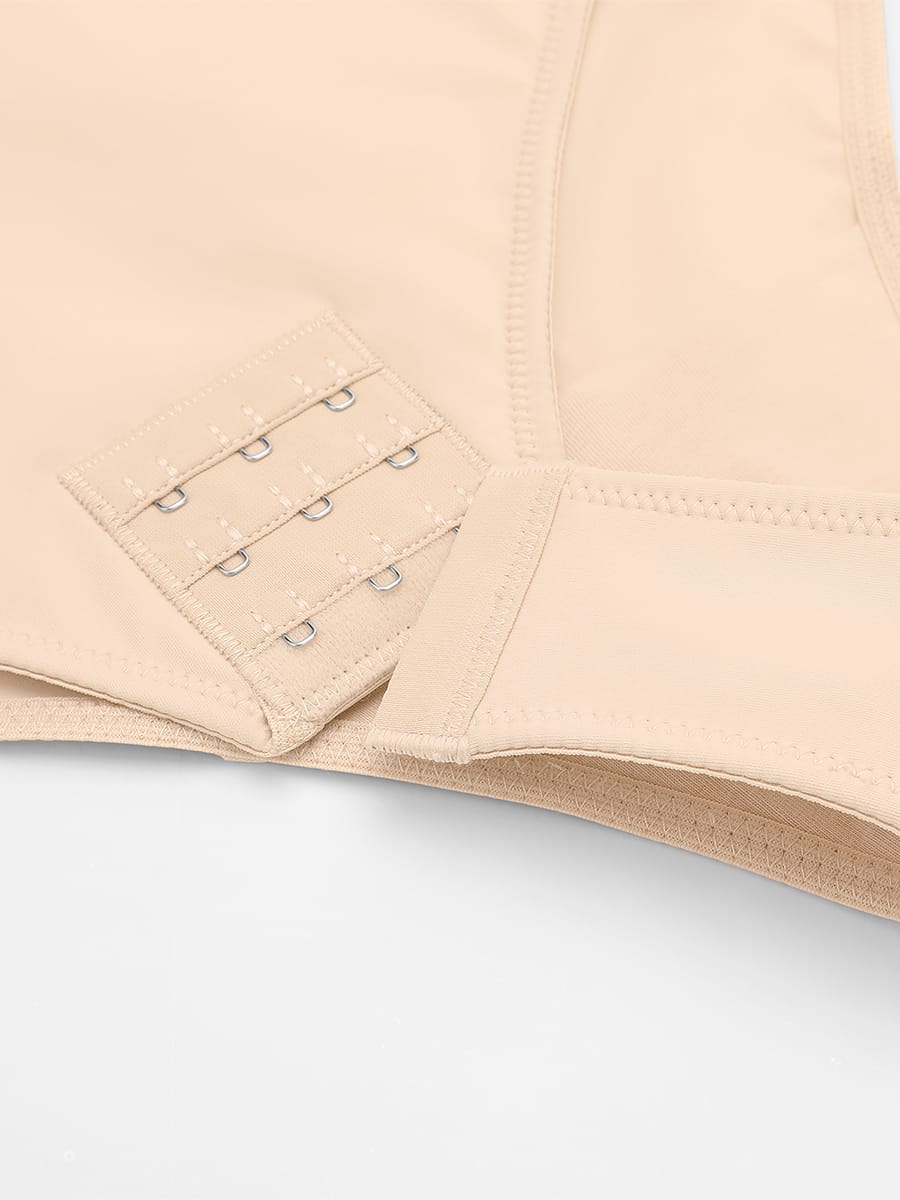 Seamless Underwire Half Cup Shapewear Bodysuit with Removable Pads - FirmaHold