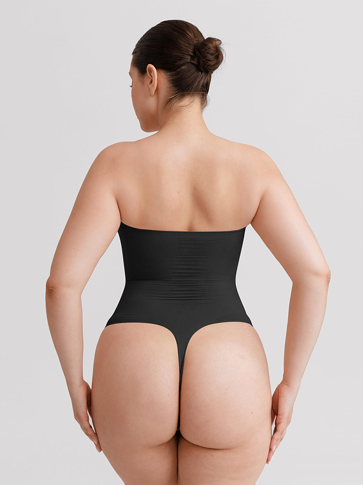 Seamless Strapless Tummy Control Thong Bodysuit - FirmaLift