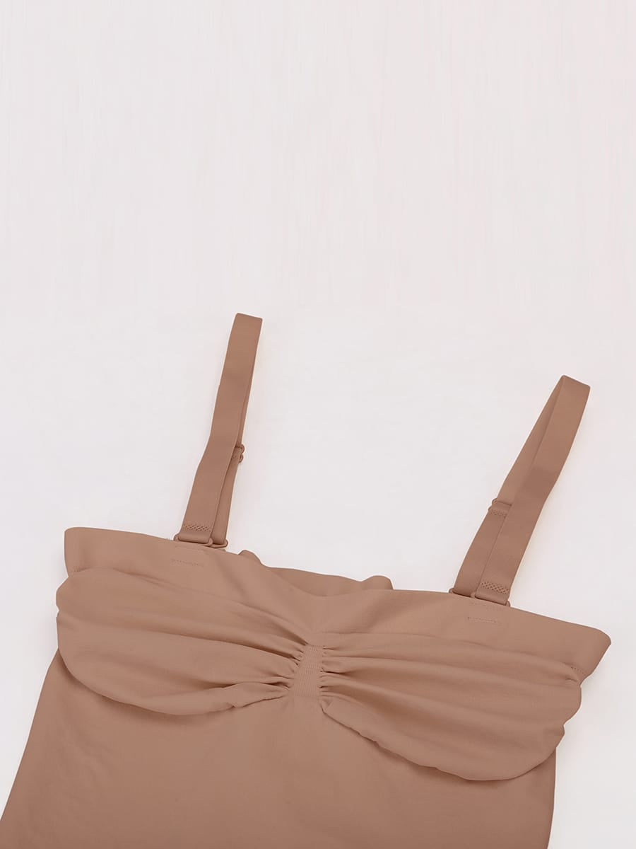 Seamless Strapless Tummy Control Thong Bodysuit - FirmaLift