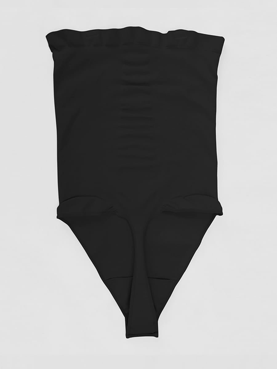 Seamless Strapless Tummy Control Thong Bodysuit - FirmaLift