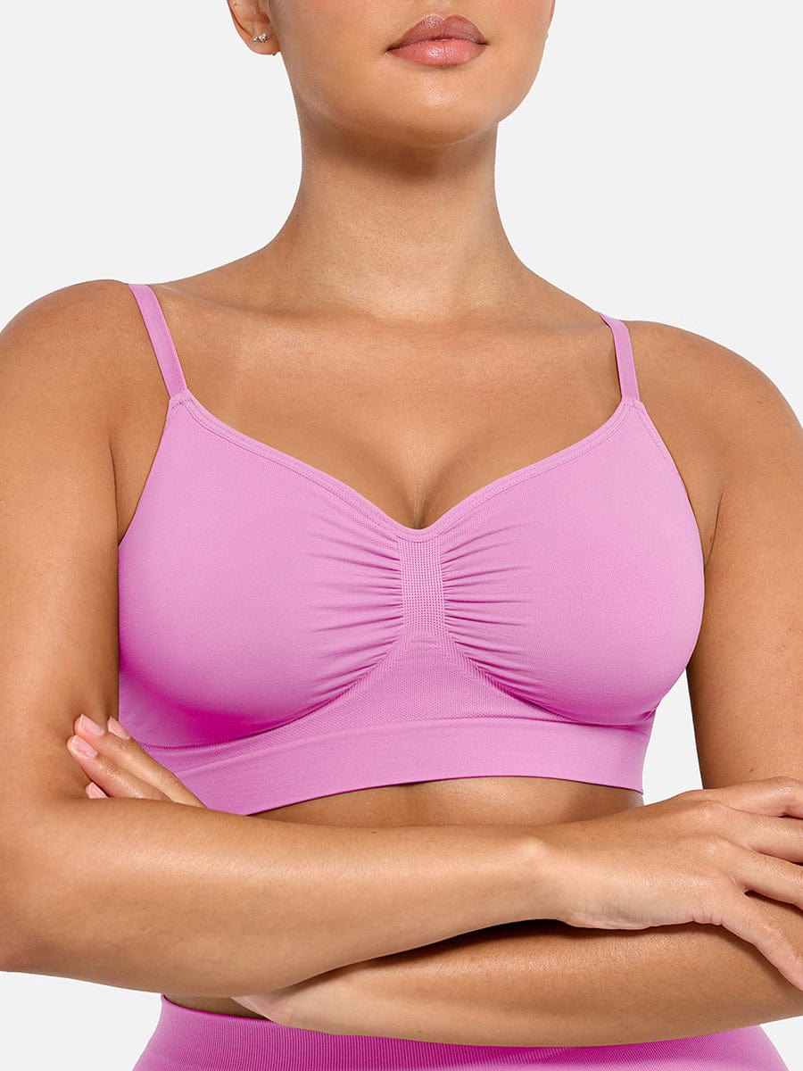 Wireless Supportive Shaping Bra with Adjustable Straps - FirmaActive