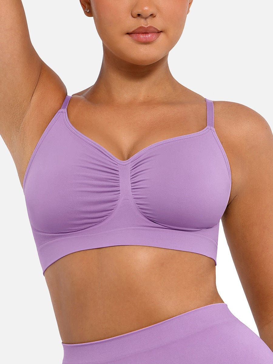 Wireless Supportive Shaping Bra with Adjustable Straps - FirmaActive