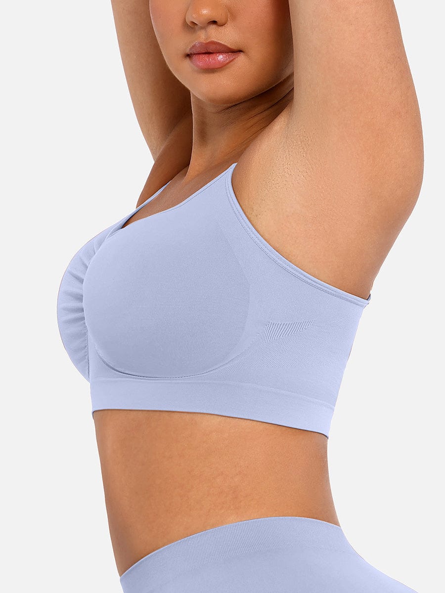 Wireless Supportive Shaping Bra with Adjustable Straps - FirmaActive