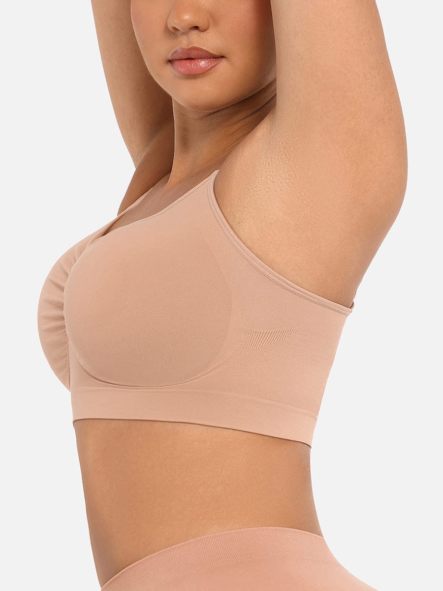 Wireless Supportive Shaping Bra with Adjustable Straps - FirmaActive