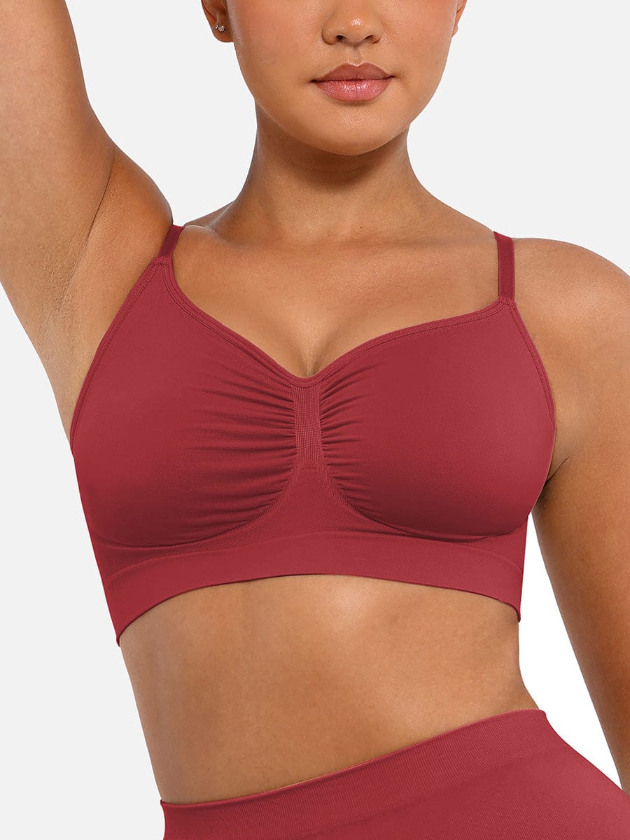 Wireless Supportive Shaping Bra with Adjustable Straps - FirmaActive