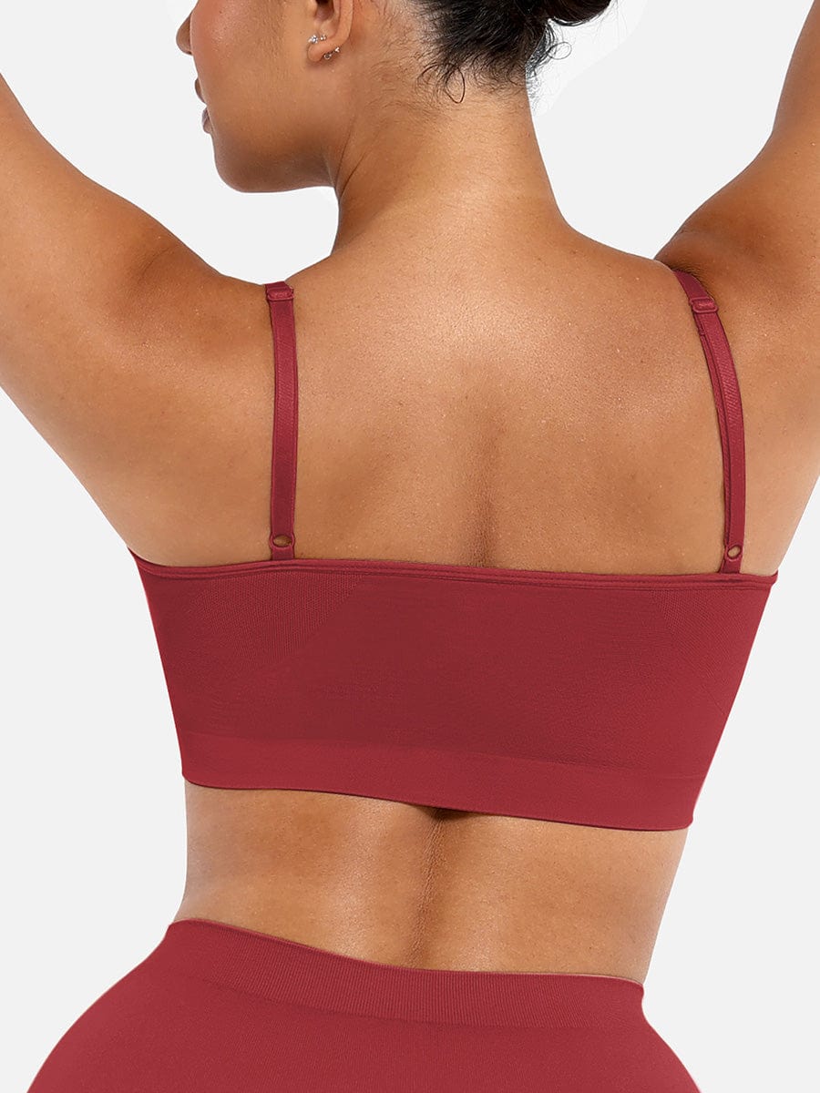Wireless Supportive Shaping Bra with Adjustable Straps - FirmaActive