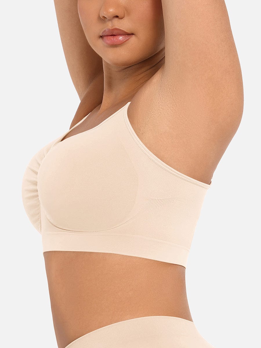 Wireless Supportive Shaping Bra with Adjustable Straps - FirmaActive