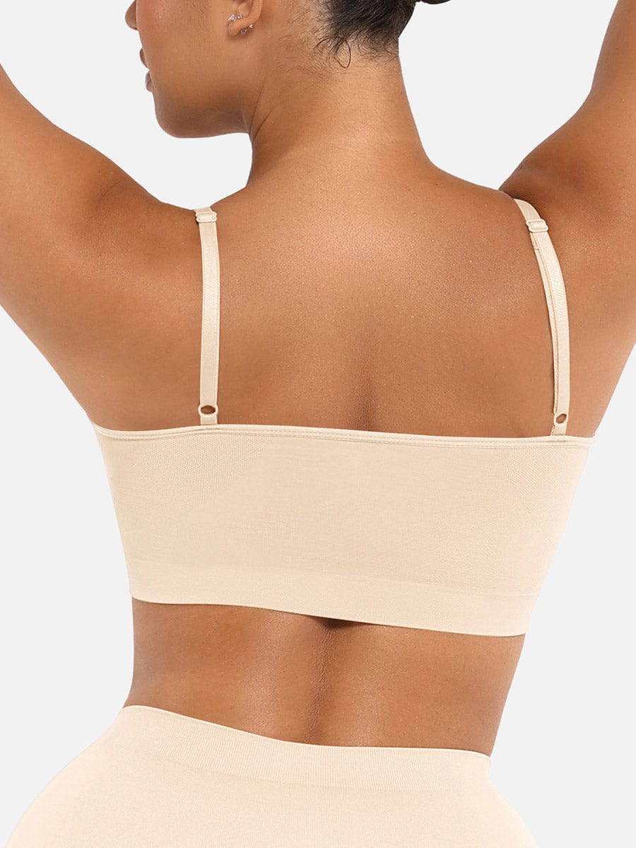 Wireless Supportive Shaping Bra with Adjustable Straps - FirmaActive