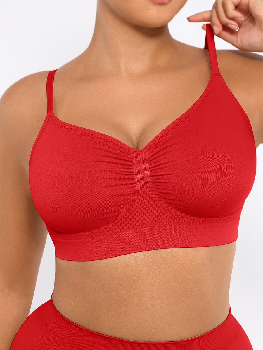Wireless Supportive Shaping Bra with Adjustable Straps - FirmaActive